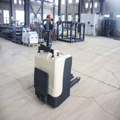 Electric Towing Tractor Standing American CURTIS Brushless Motor Hydraulic Braking Stepless Adjustment