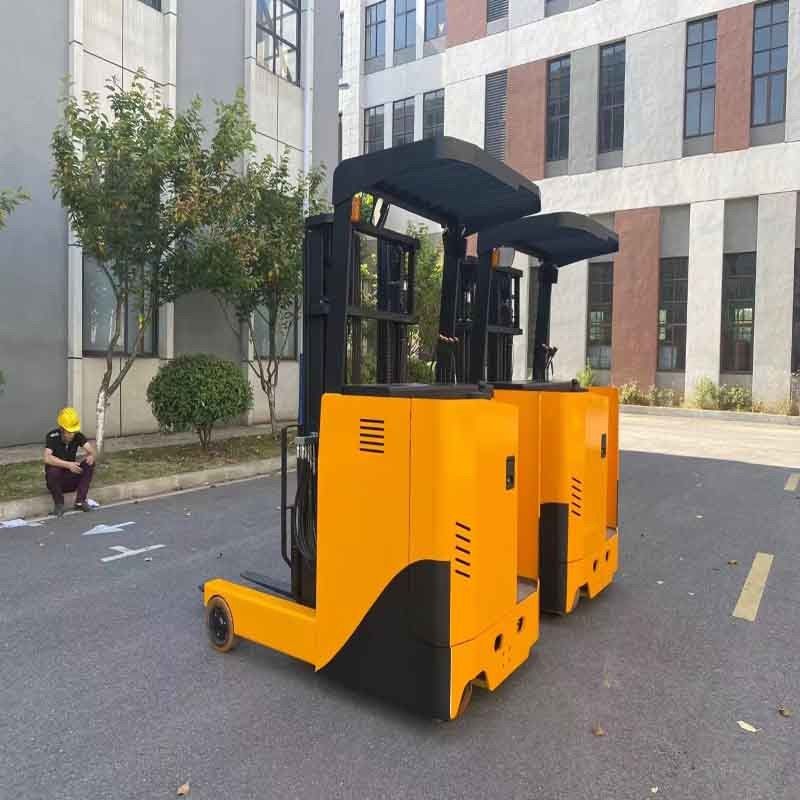 Multi direction Electric Reach Forklift Walking Pallet Stacker 2500KG