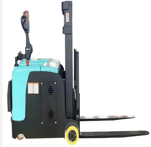 2 T 2000 KGS  Load Capacity Electric Pallet Jack Warehouse  Tray Transport Vehicle