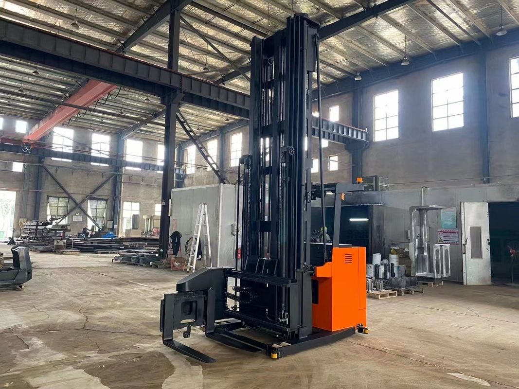 Direction Narrow Aisle 3 Way Forklift Truck Lifting Height 10000 Mm 1500 KGS
