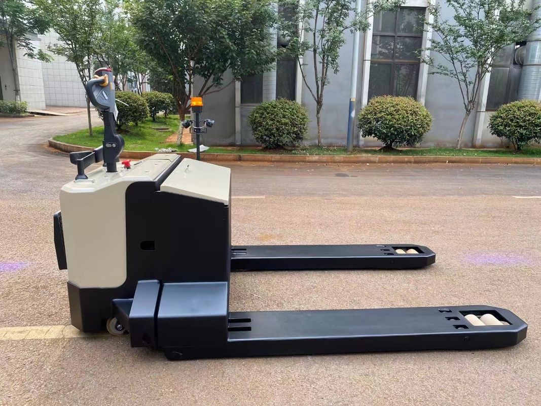 10000 kg Maximum Load Capacity Electric Pallet Truck with 48V 300AH Battery Capacity