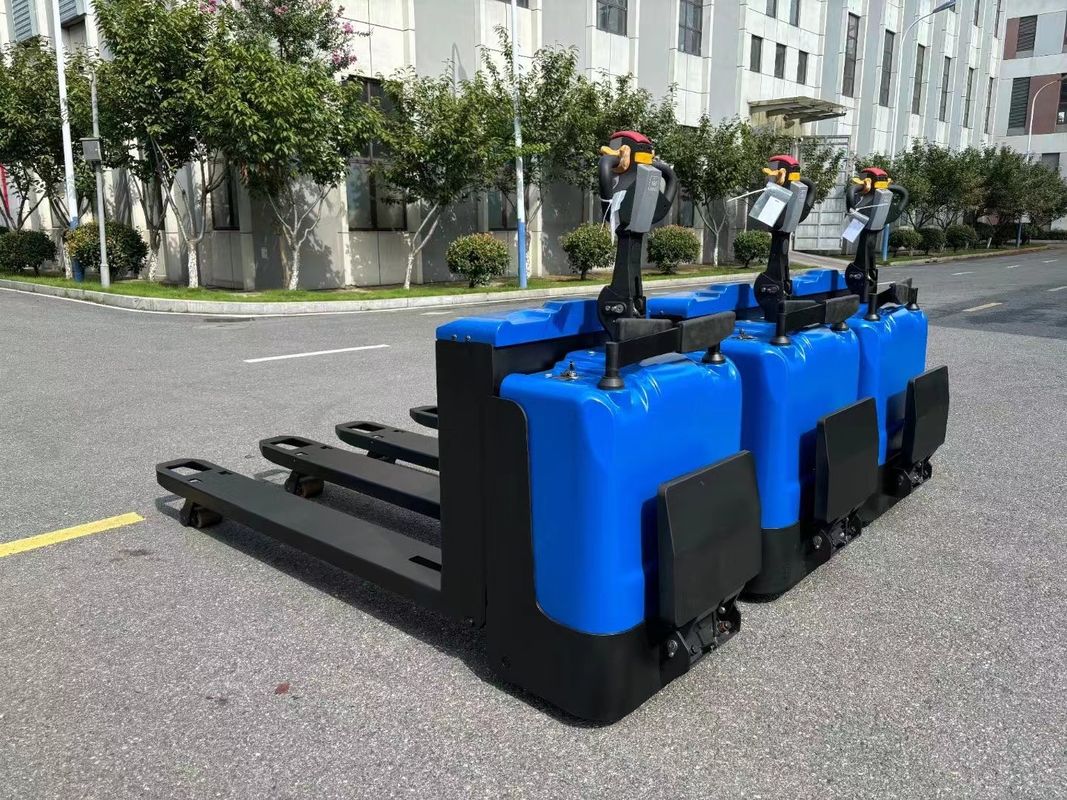 Non Standard Electric Pallet Truck Jack Load 3000 Kgs Electronic Steering