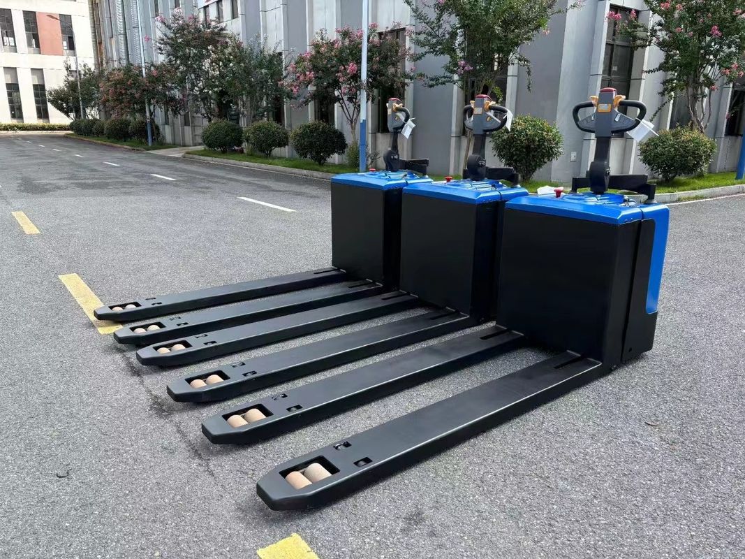 Customizd Non standard  Electric Pallet Staker Walkie Jack 3000 KGS With Pedal Protection Arm