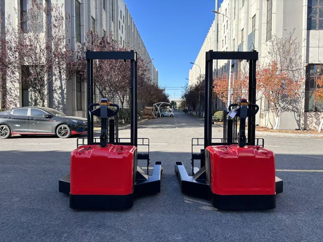 Hand Pallet Truck Electric Pallet Stacker Jack Electric Warehouse Forklift  3000 KG  Fork Width 400-1120 mm 24V375AH