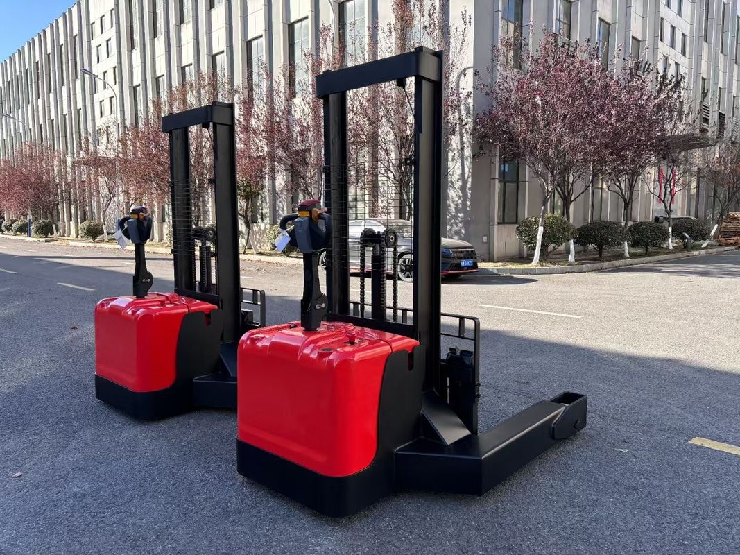 Hand Pallet Truck Electric Pallet Stacker Jack Electric Warehouse Forklift  3000 KG  Fork Width 400-1120 mm 24V375AH