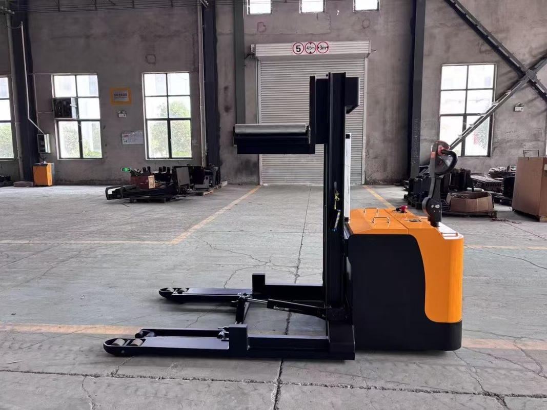 24V 400AH Non-standard Customized  Electric Pallet Truck Universal Bearing Platform with Double-sided Rotating Drum Load Capacity  1700 Kg