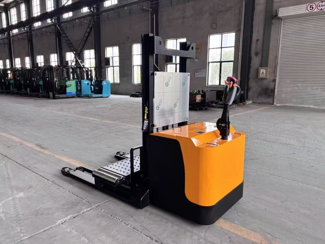 24V 400AH Non-standard Customized  Electric Pallet Truck Universal Bearing Platform with Double-sided Rotating Drum Load Capacity  1700 Kg